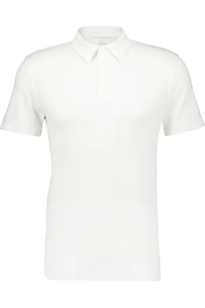 Majestic Short-sleeve stretch-linen polo shirt