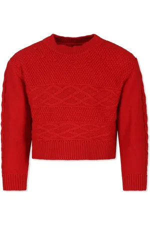 MAX&Co. Kids Heart-embroidered jumper