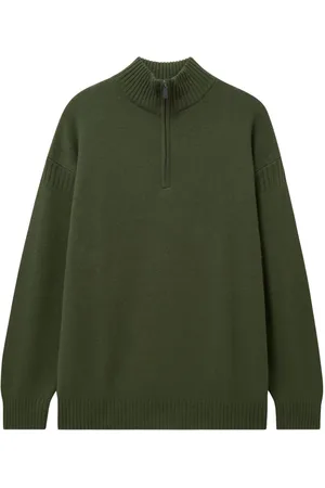 PRINGLE OF SCOTLAND Zip cashmere jumper