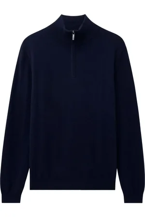 PRINGLE OF SCOTLAND Half-zip cashmere jumper