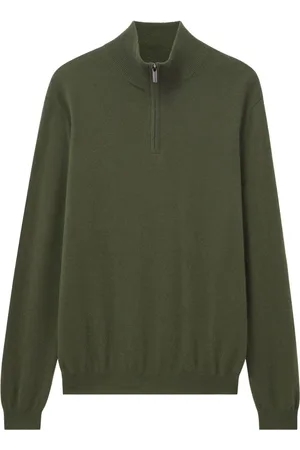 PRINGLE OF SCOTLAND Half-zip cashmere jumper