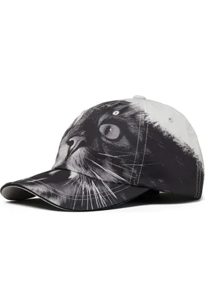 Tory Burch Cat-print baseball cap