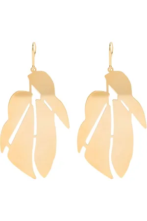 Isabel Marant Leaf dangle earrings