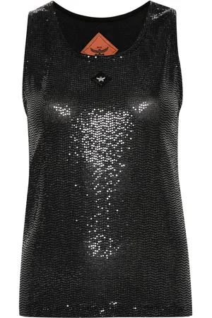 MCM Logo-patch tank top