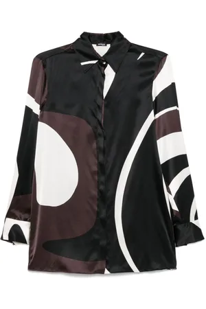 Kiton Abstract-print shirt