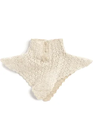 Barrie Lace cashmere collar-scarf