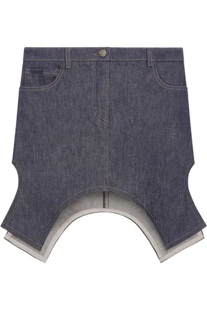 Courrèges Asymmetric mini skirt