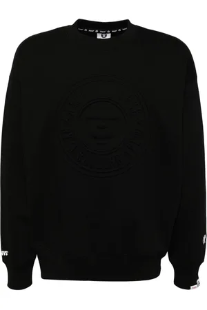 A Bathing Ape Embossed logo-print sweatshirt