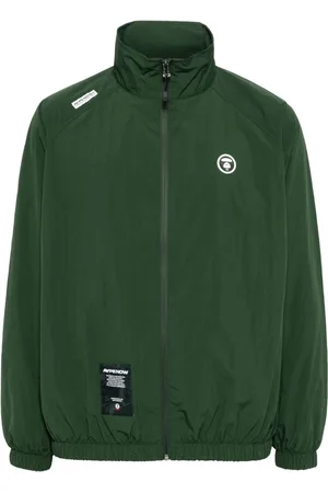 A Bathing Ape Logo-patch jacket