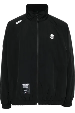 A Bathing Ape Logo-patch jacket