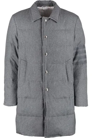 Thom Browne 4-Bar padded coat