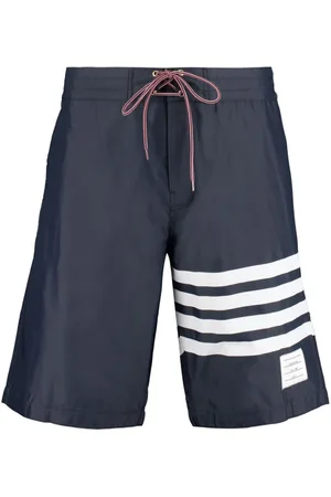 Thom Browne 4-Bar board shorts