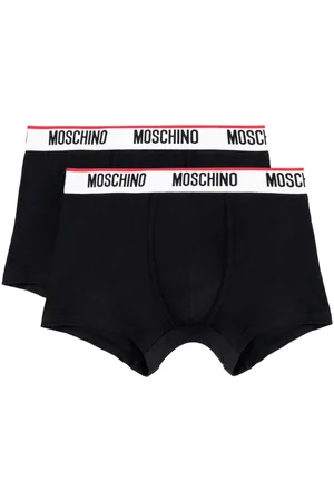 Moschino Logo-waistband briefs (pack of two)