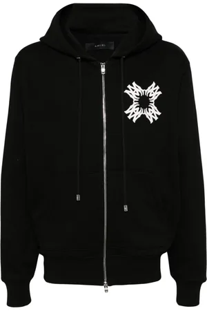 AMIRI Logo print hooded jacket