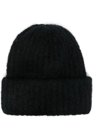 Sunflower Chunky-knit beanie hat