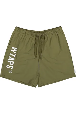 Wtaps Elasticated logo-print shorts