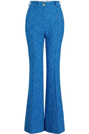 Patou Flared tweed trousers