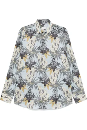 Etro Foliage-print shirt