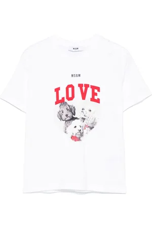 Msgm Graphic-print T-shirt