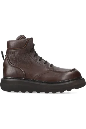 Premiata Leather lace-up boots