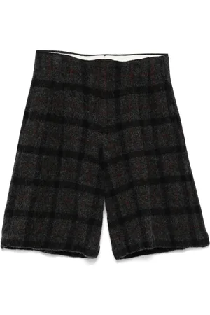 Comme des Garçons Plaid-pattern shorts