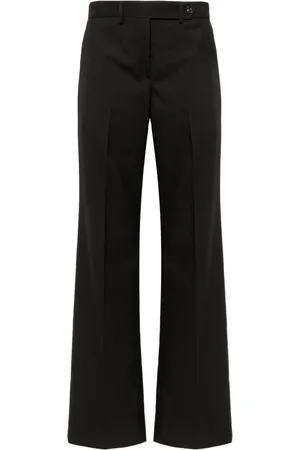 Paul Smith Pressed-crease wool trousers