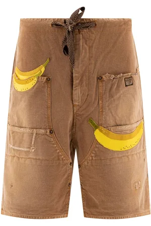 KAPITAL Appliqué shorts