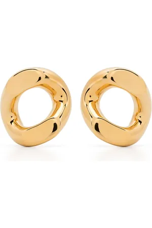 Jil Sander Sculpted drop earring