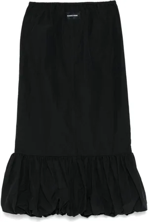 Marine Serre Bubble midi skirt