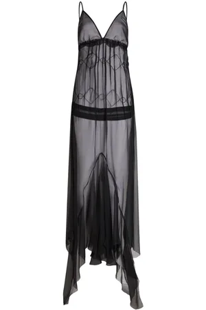 Etro V-neck silk maxi dress