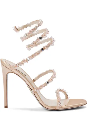 RENE CAOVILLA 90mm crystal-embellished sandals
