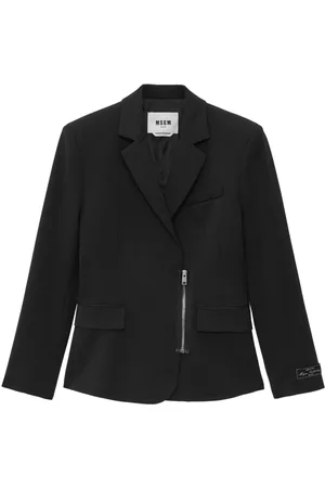Msgm Zipped single-breasted blazer
