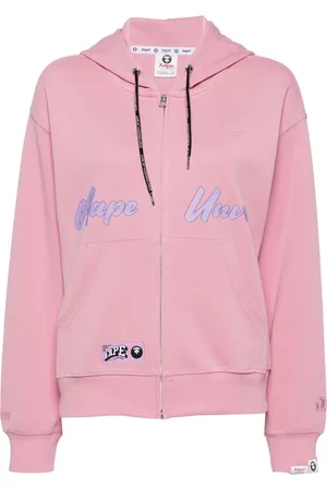 A Bathing Ape Logo zip-up jacket