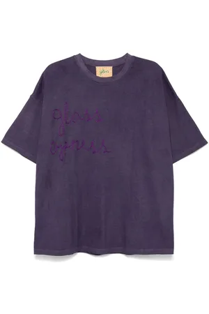 Glass Cypress Logo-embroidered T-shirt