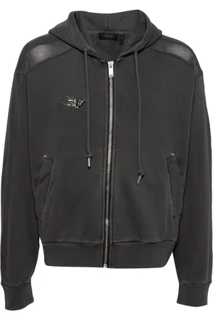 FIVE CM Patchwork hoodie