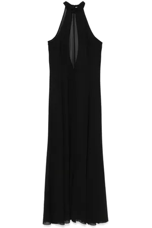 Patrizia Pepe Sheer maxi dress