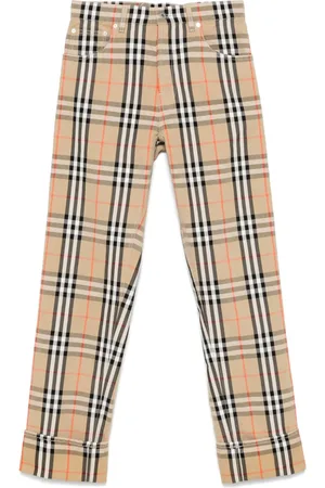 Burberry Check-print trousers