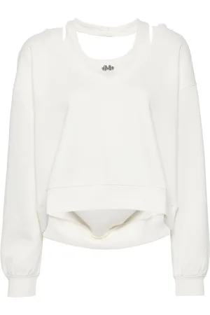 Musium Div. Layered neck hoodie