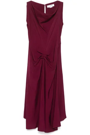 Victoria Beckham Pleated midi dress