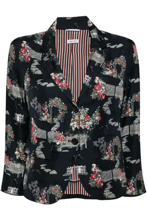 Thom Browne Graphic-print blazer