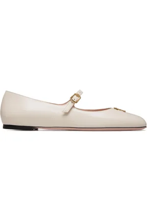 Bally Logo-plaque ballerina shoes