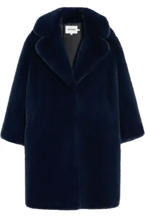 Apparis Steffi wide-lapels faux-fur coat