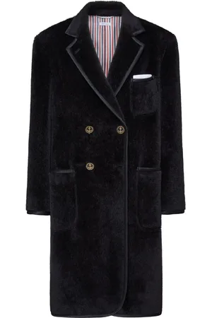 Thom Browne Faux-fur coat
