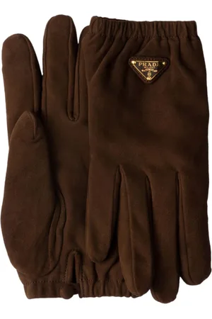 Prada Triangle-logo gloves