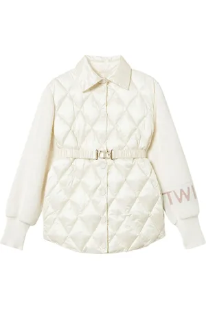 Twin-Set Panelled quilted jacket