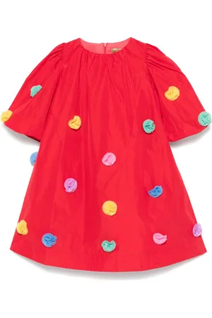 Stella McCartney Floral tulle-inserts dress