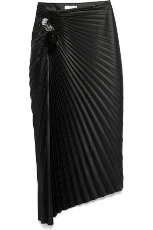 NISSA Pleated midi skirt