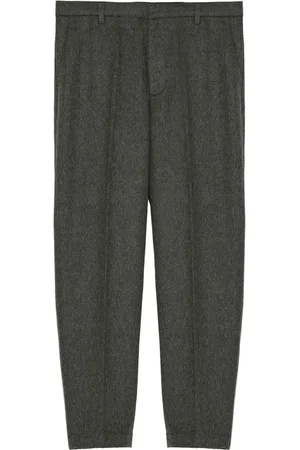 YVES SALOMON Virgin wool chinos