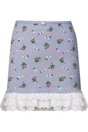 For Love And Lemons Amalia straight skirt