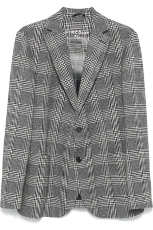 Circolo Prince-of-Wales-check blazer